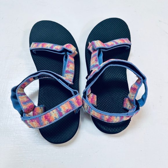 TEVA Boomerang Purple Multicolored ORIGINAL UNIVERSAL 1003987 Sandals Women’s 9 - Picture 6 of 8